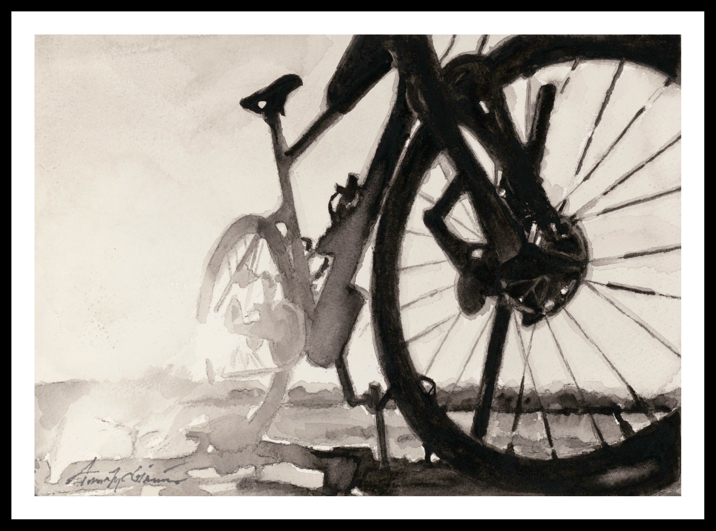 Between Rides - Original Artwork